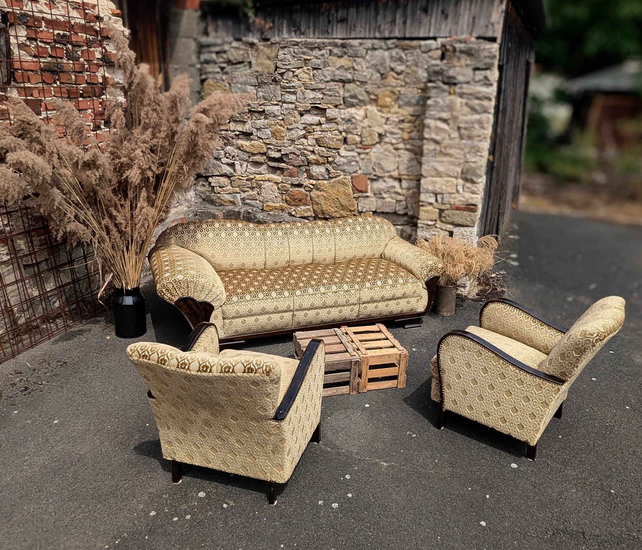 Retro Lounge-Set - Miniaturansicht 3